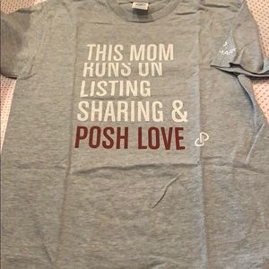 Poshmark Grey Tee PERFECT FOR ANY MOM POSHER!